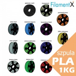 Filament PLA 1,75mm 1kg (350mb) 13 kolorów